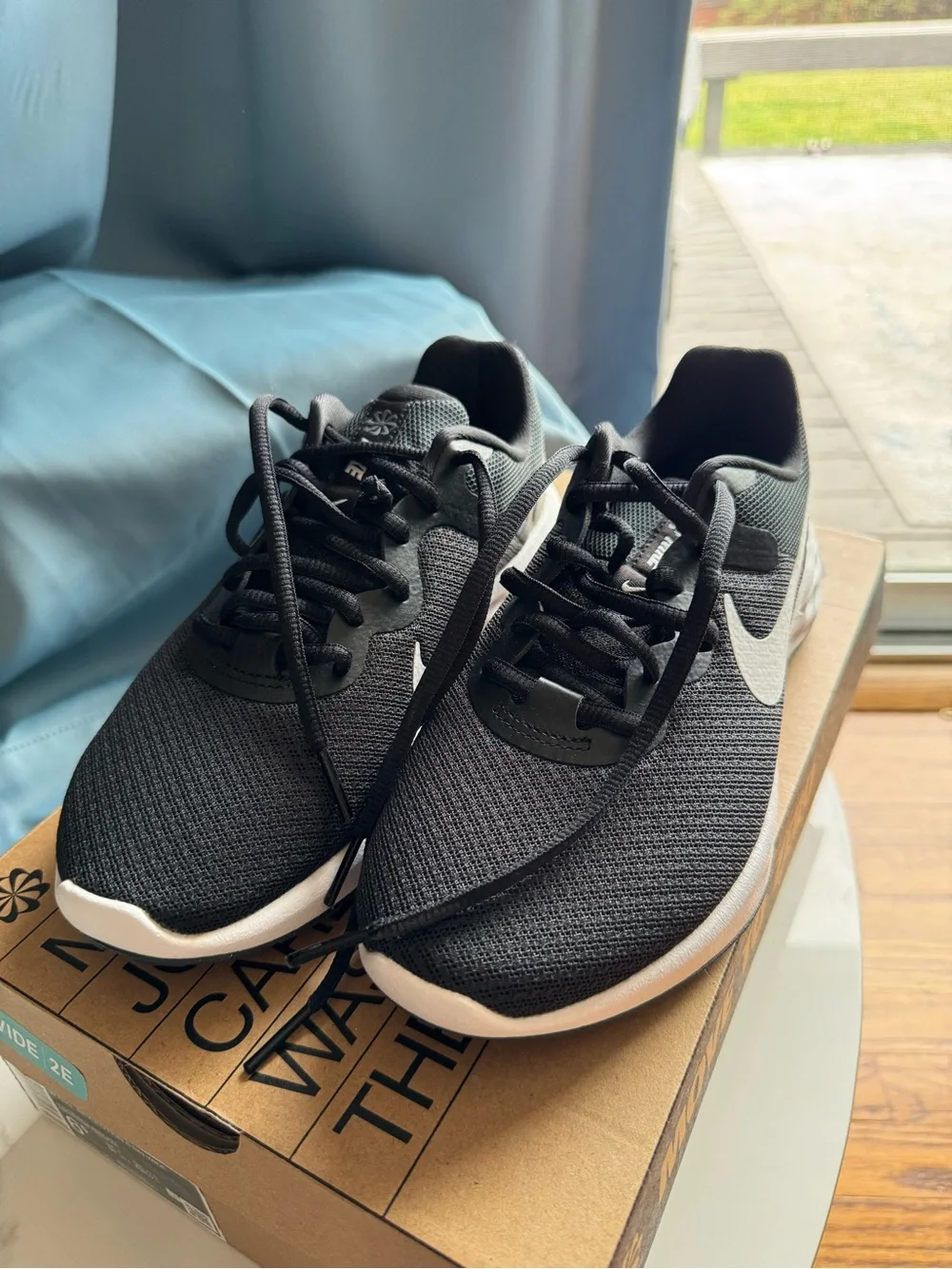 NEW Nike Revolution 6 NN Wide Women’s 6.5 Black Running Shoes